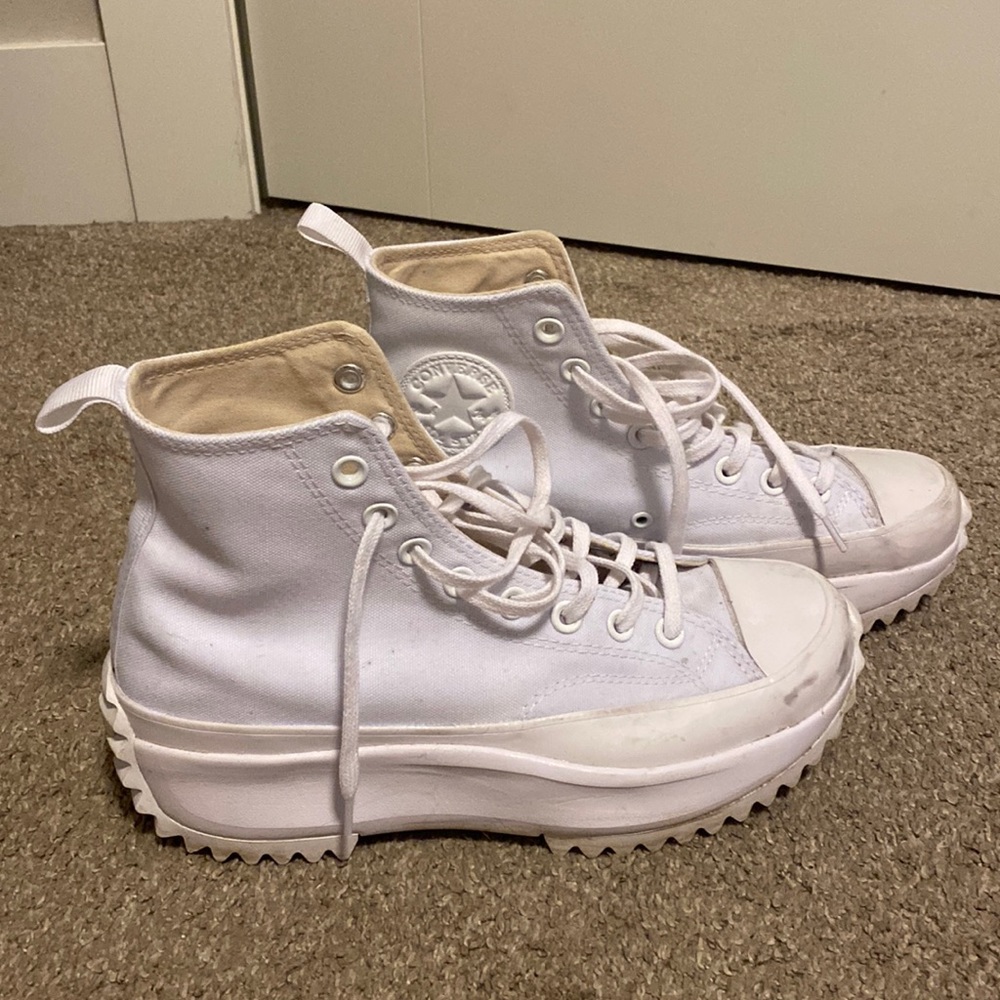 White high top converse